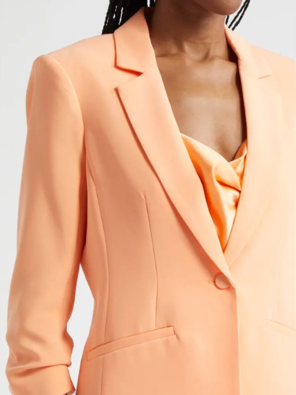 Cinq & Sept Khloe Blazer in Marmalade, Size 0
